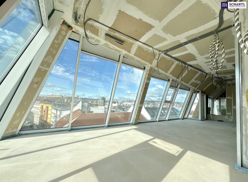 Welch grandioser Panoramablick! Großzügige drei Zimmer, mit 2 kompakten Terrassen und bester Lage!