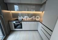 Leben im Hochhaus! Erstbezug 2-Zimmer Apartment inkl. Doorman, Gym, Sauna, Pool, Bar, uvm.