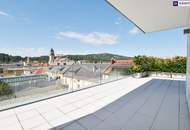 Über den Dächern von Leibnitz - Exklusives Penthouse auf zwei Ebenen mit gigantischer Panoramaterrasse und direktem Blick auf Schloss Seggau!