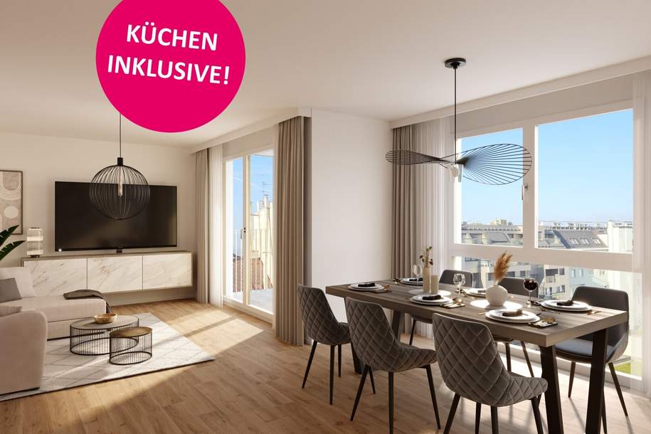 Willkommen in Maja: Der Wohnkomfort der Zukunft inmitten von Favoriten., Wohnung-kauf, 207.400,€, 1100 Wien 10., Favoriten