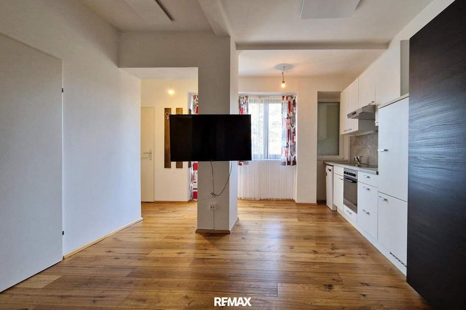 Kernsanierte 3-Zimmer-Wohnung mit Balkon und Blick ins Grüne, Wohnung-kauf, 145.000,€, 8045 Graz(Stadt)