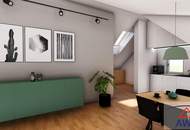 Neue Obergeschoß-Wohnung mit Eigengarten zu kaufen!
