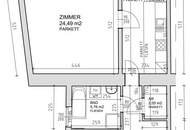 Charmante 1-Zimmer Wohnung mit getrennter Küche und großem Bad - Scheupark