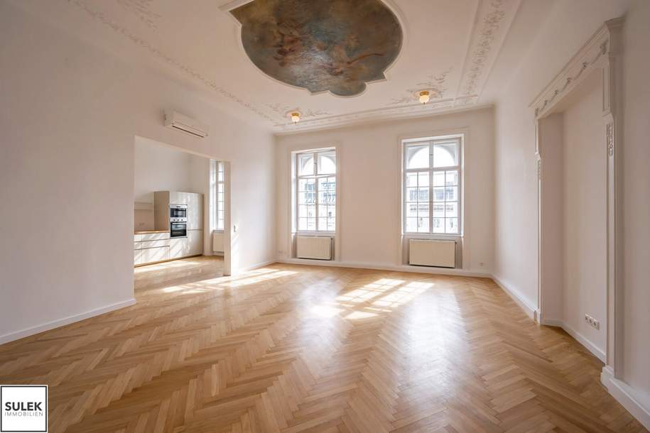 traumhafte 2-Zimmer-Altbauwohnung in Bestlage, Wohnung-miete, 2.400,21,€, 1010 Wien 1., Innere Stadt