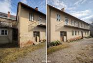 *** 885 m² Wohn- &amp; Geschäftsfläche im Zentrum von Kindberg mit Entwicklungspotenzial! ***