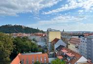 SCHLOSSBERGBLICK - Helle 3,5-Zimmer-Wohnung mit Blick über Graz in zentraler Lage