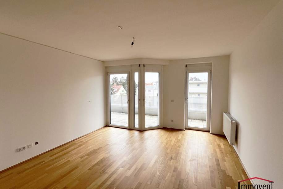 2 Zimmer-Neubauwohnung mit großem Balkon nahe der FH Joanneum!, Wohnung-miete, 949,98,€, 8020 Graz(Stadt)