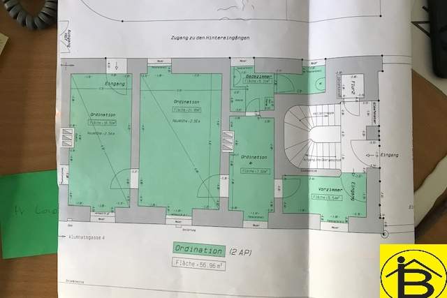 15030 BARRIEREFREIES INNENSTADTBÜRO!, Gewerbeobjekt-miete, 823,06,€, 3100 Sankt Pölten(Stadt)