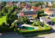 Exklusives Wohnen mit Schwimmteich & Galerie - Ihr zu Hause wartet