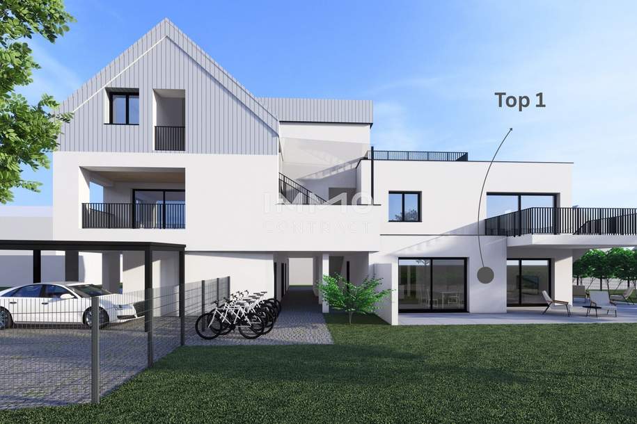 Ihr Garten beginnt hier: Exklusive Gartenwohnung in hochwertiger Neubauausführung!, Wohnung-kauf, 479.000,€, 4050 Linz-Land