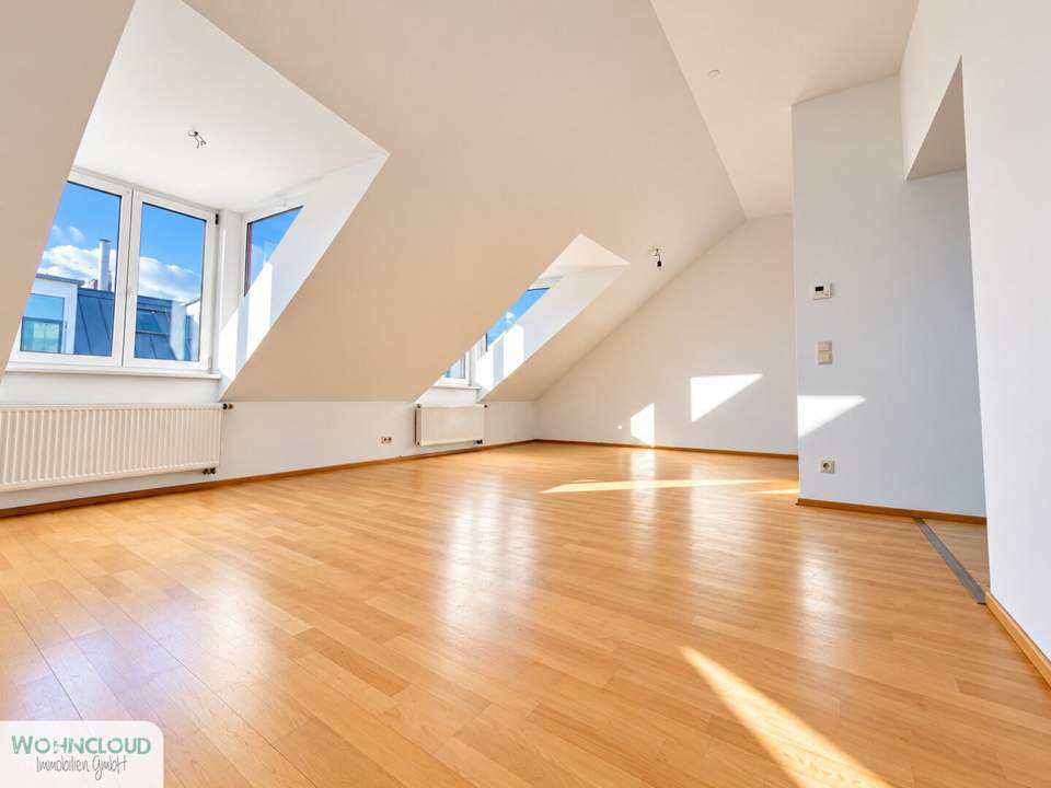 HOCH ÜBER GERSTHOF – LOFT-LIEBE-POTENZIAL!