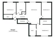 Großzügige 124 m² Stadtwohnung | 3 Zimmer, optional 4 Zimmer