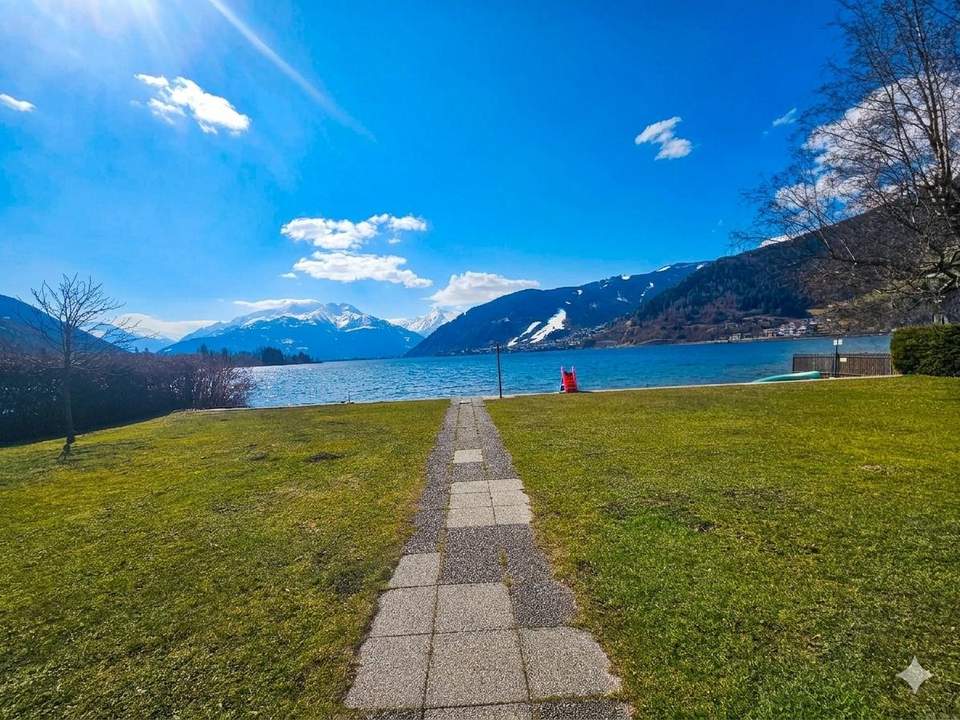 RESERVIERT! Ihr Logenplatz am Zeller See: 58 m² Wohntraum mit Seezugang &amp; Potenzial