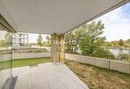 1. Reihe am Wasser! Gartenoase mit 131m2 Garten inkl. Wellness - 365 Tage Urlaub