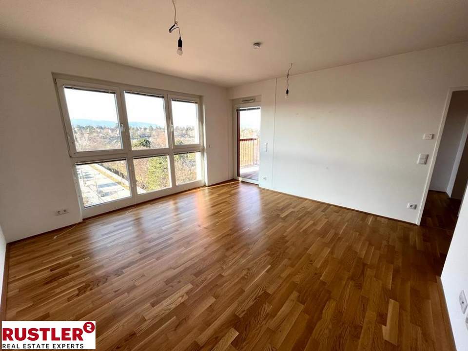 Wunderschöne Neubau-DG-Wohnung mit traumhaften Ausblick! Zwei Balkone!