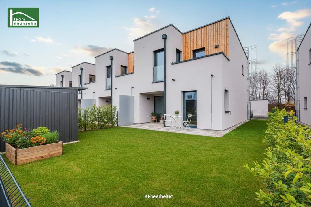 Wohntraum im St. Pöltner Erholungsgebiet mit großem Eigengarten & zwei Balkonen! Provisionsfrei!