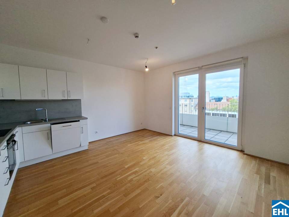 Erstklassige 2 Zimmerwohnung mit Freifläche nahe dem WU Campus und Wiener Prater