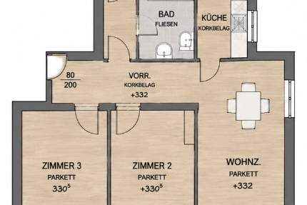 Wohntraum mit 94 m² - Platz für die ganze Familie, Wohnung-miete, 1.116,86,€, 8401 Graz-Umgebung