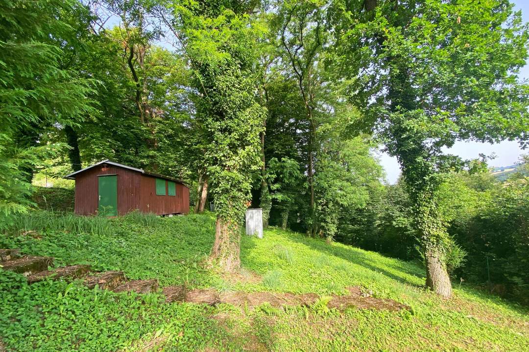 Baugrundstück mit herrlicher Aussicht in Hanglage