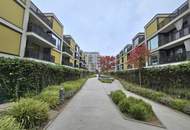 "Ankommen. Wohlfühlen. Zuhause sein – Ihre Gartenwohnung in Liesing."