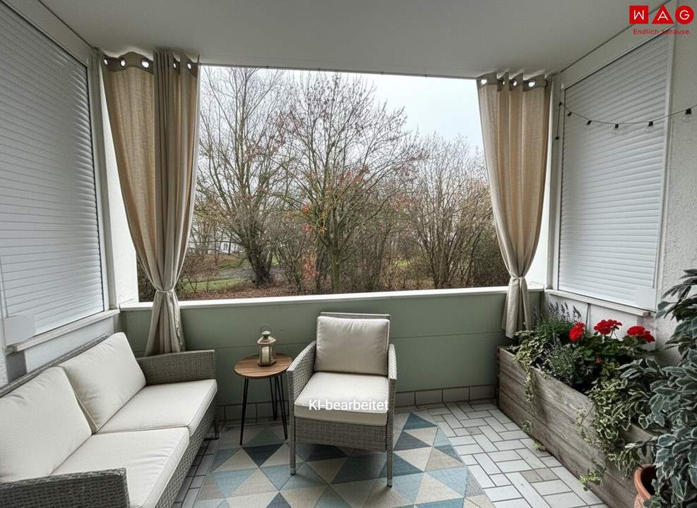 Helle 3-Zimmer-Wohnung mit großzügiger Loggia, Lift &amp; Parkplatz in Linz-Ebelsberg!