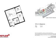 Betreutes Wohnen: ruhig gelegene 2 Zimmerwohnung mit Loggia in der Fußgängerzone