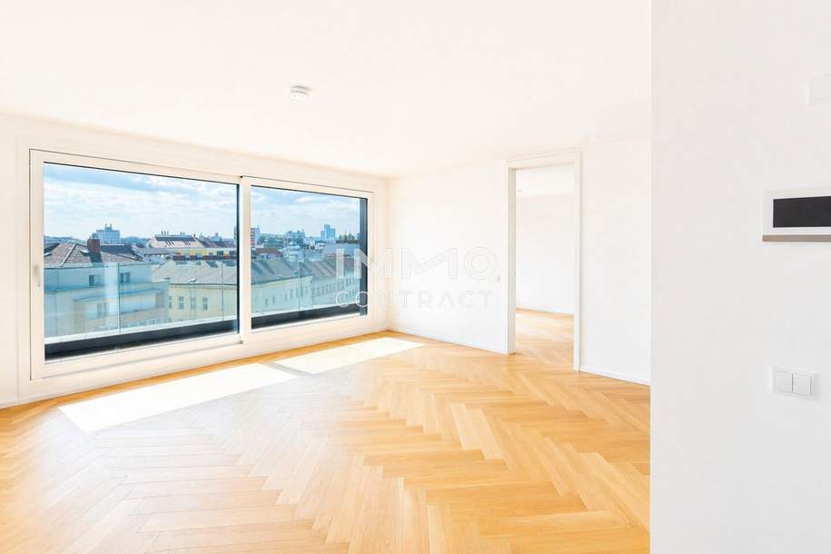 8. Stock: Provisionsfrei direkt am Hauptbahnhof mit Ausblick und luxuriöse Ausstattung, Wohnung-kauf, 340.000,€, 1100 Wien 10., Favoriten