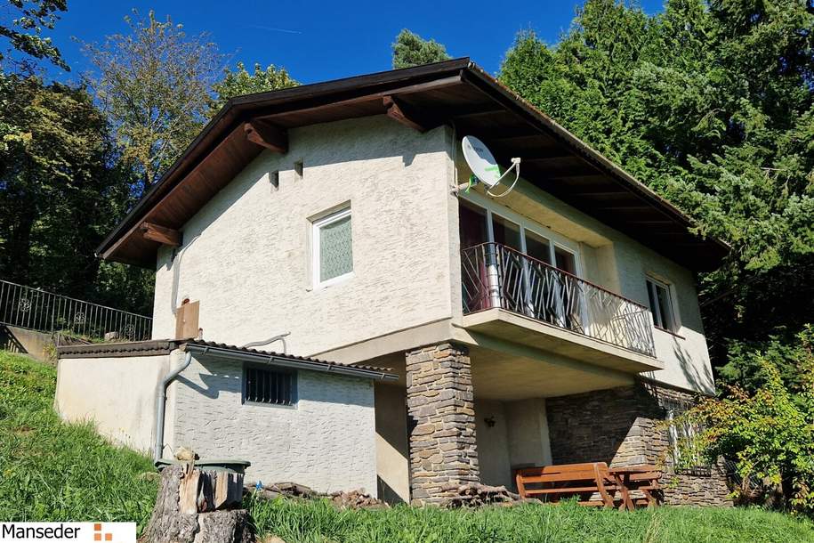 GRIMMENSTEIN! MITTEN IM GRÜNEN MIT ATEMBERAUBENDEM AUSBLICK!, Haus-kauf, 129.000,€, 2840 Neunkirchen