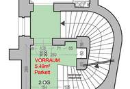 Außergewöhnliche Dachgeschoß-Maisonette in ehemaliger Dampfmaschinenfabrik Nähe Augarten