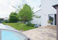 Großzügiges Architektenhaus - 194m², Wohnküche, 3 SZ, 3 Bäder, Wohnstudio im UG, Pool, Doppel-Carport, Wellnessbereich u.v.m.!