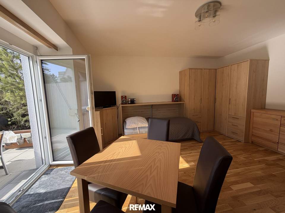 Moderne 1-Zimmer-Wohnung mit Terrasse und Garten in St. Pölten