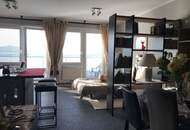 Donauparkblick! Spacious studio apartment on a higher floor for short or long term rent!