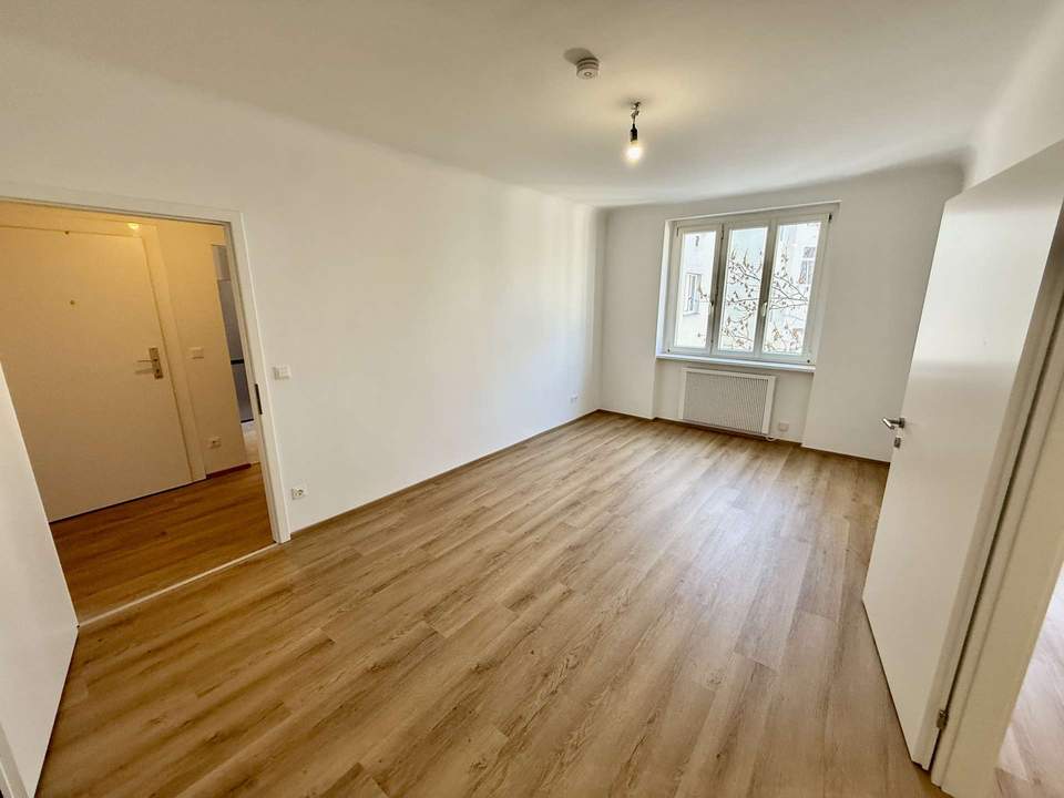Erstbezug nach Sanierung – Stilvolle 2-Zimmer-Wohnung in beliebter Lage im 2. Bezirk!