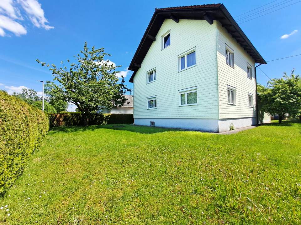 ***OPEN HOUSE Freitag, 06. Juni 2025 14 - 17 Uhr*** Geräumiges Familienhaus mit pflegeleichtem Garten, großem Balkon & Doppelgarage!
