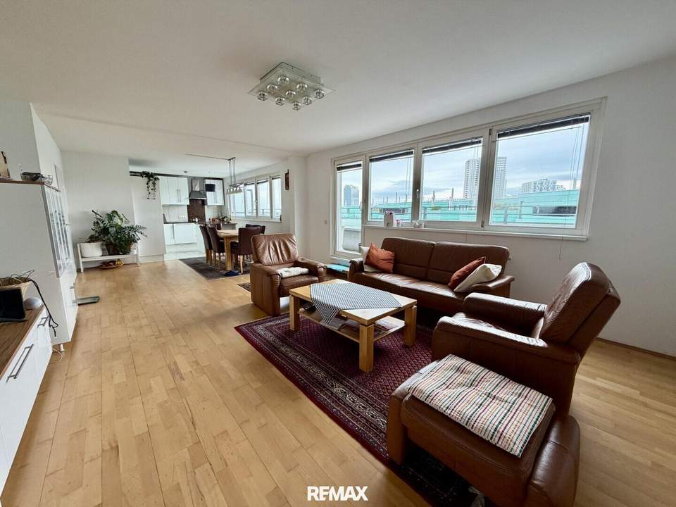 ''Penthouse-Feeling: 136m² Freiraum mit Doppel-Terrasse''