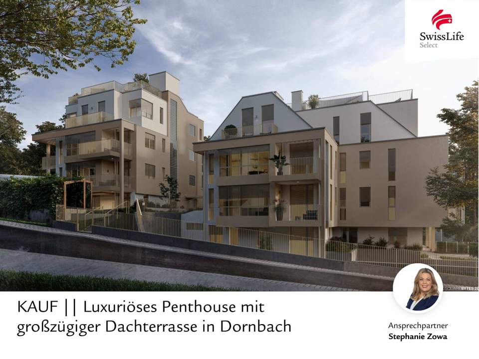 Luxuriöses Penthouse mit großzügiger Dachterrasse in Dornbach
