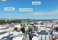 Einziehen & wohlfühlen! Karmeliterhof: 2-Zimmer-Wohnung in unschlagbarer Lage!