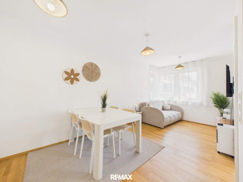 NEUBAU 2024 | STADLAU | 2 ZIMMER & VOLL MÖBLIERT | 220 M ZUR S-BAHN – TOP 12