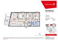 JETZT Sparen mit Aktion: Neubau-Highlight: Provisionsfreie 4-Zimmer-Familienwohnung mit Balkon!