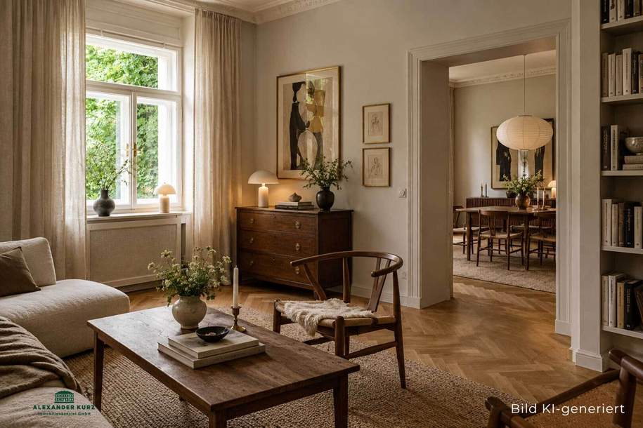 Etagenwohnung in Jahrhundertwendehaus am Arenberg, Wohnung-kauf, 1.150.000,€, 5020 Salzburg(Stadt)