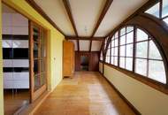 Dachgeschoß-Wohntraum mit Süd-Balkon: 3 Zimmer in grüner Ruhelage zur Miete