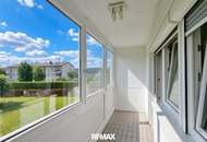 Wohnung mit verglaster Loggia nahe Zentrum