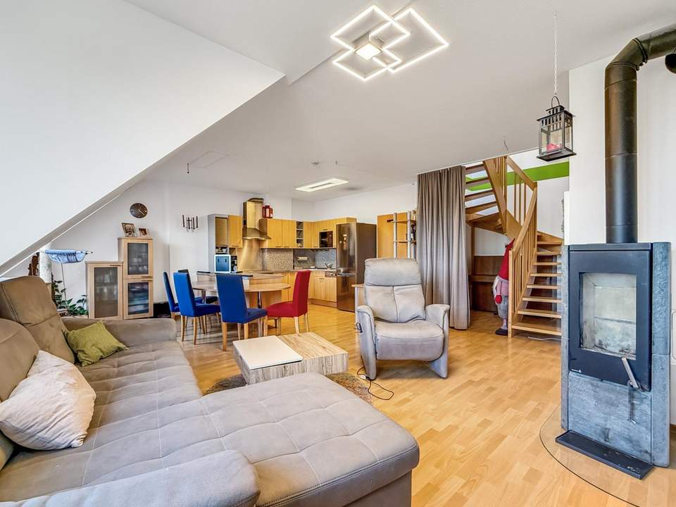 Gepflegte Maisonette-Wohnung in Zentrumsnähe