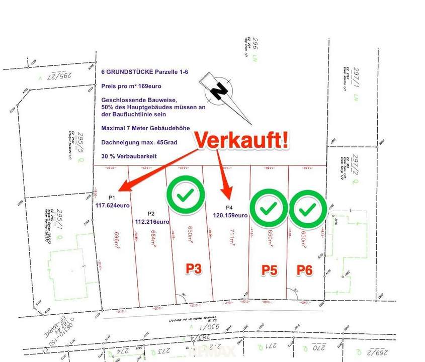 SONNIG GELEGENE GRUNDSTÜCKE IN RUHELAGE - OBERWEIDEN
