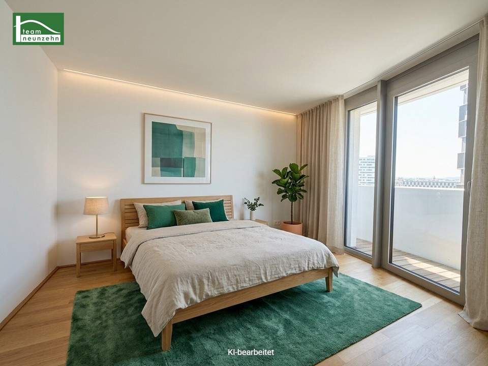 Urbanes Wohnen mit Klasse – exklusive Neubauwohnung beim Wiener Hauptbahnhof - ab sofort beziehbar!