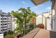 Perfekte Lage in der Josefstadt: Top-geschnittene 2-Zimmer-Wohnung mit Ost-Balkon ab sofort beziehbar.