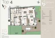 4 GARDENS | Exklusive 3-Zimmer-Gartenwohnung mit 236 m² Privatgarten | provisionsfrei