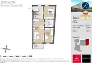U6 Nähe: Ruhiger Terrassenhit mit Südbalkon im Neubau!