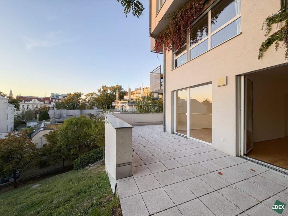 4-Zimmer-Wohnung mit 56 m² Terrasse – zwischen Gersthof und Türkenschanzpark