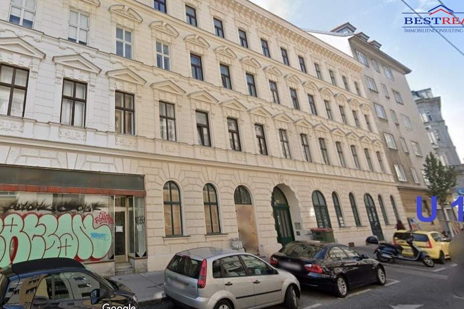 Altbauwohnung- Eigentum- neben U1 - PROVISIONSFREIE, Wohnung-kauf, 419.000,€, 1040 Wien 4., Wieden